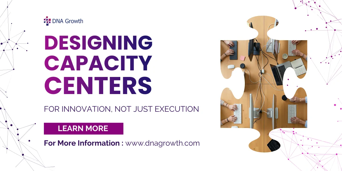 Designing Capacity Centers For Innovation, Not Just Execution
